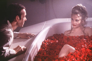 Lester fantasizes about Angela