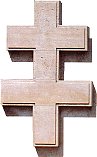 The Cross of Lorraine, emblem of the Free French