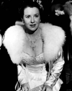 Ruth Warrick as Emily Monroe Norton Kane in a publicity still from Citizen Kane.