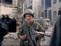 The Marines express their views of the war.
